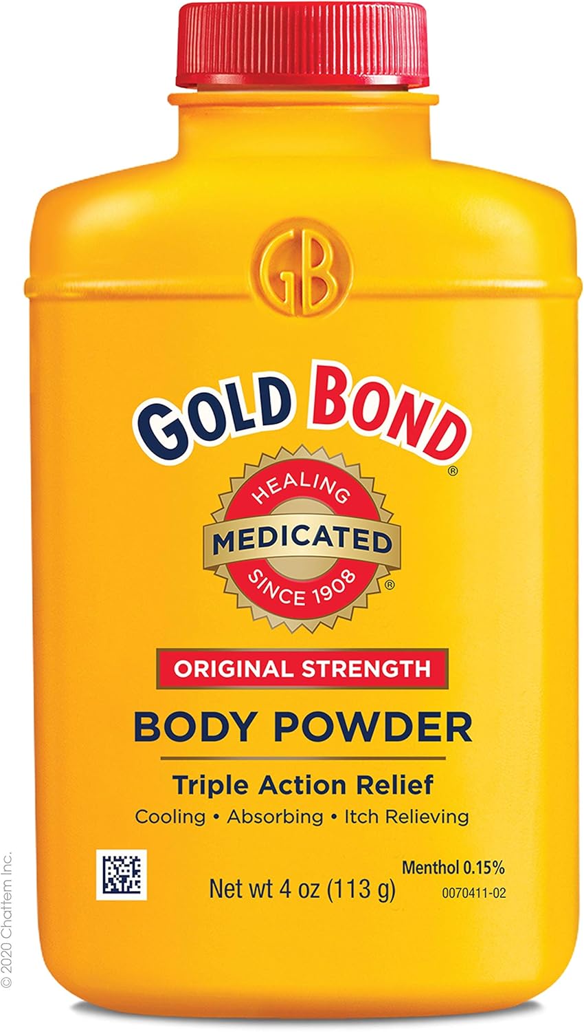 Gold Bond Medicated Body Powder Original Strength 4 oz: Health & Personal Care