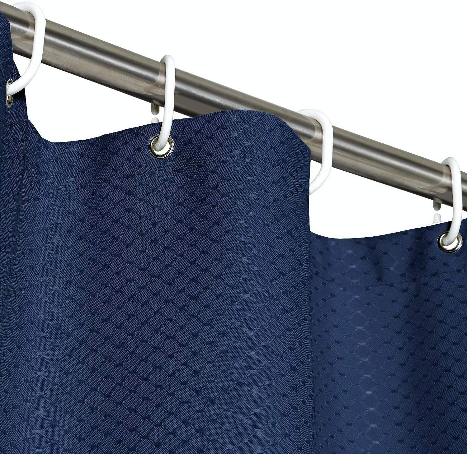 EurCross Blue Shower Curtain 180 x 180cm Long - Image 3
