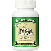 Pe Min Kan Wan Economy Size, 500 ct, Plum Flower