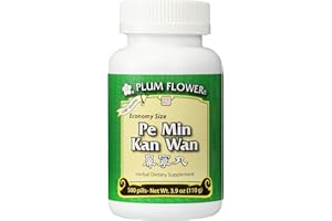 Pe Min Kan Wan Economy Size, 500 ct, Plum Flower