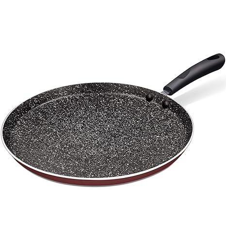 Treo by Milton Granito Induction Omni Tawa, 30 cm, Burgundy