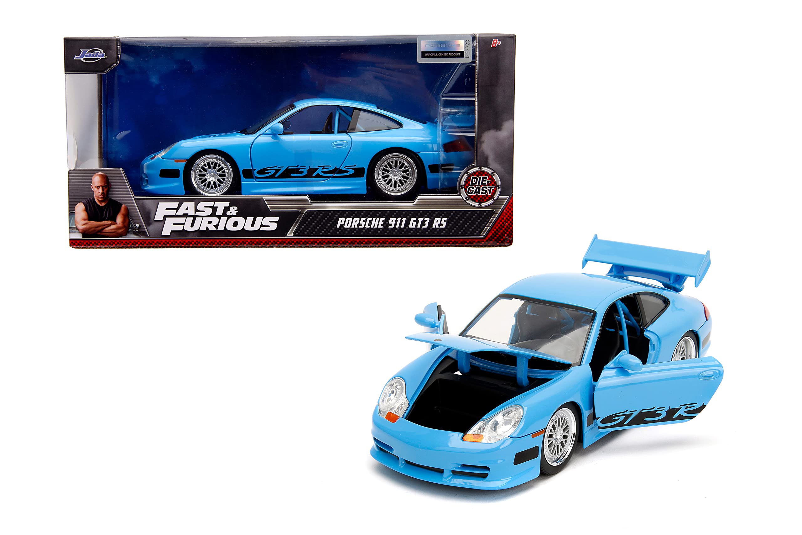 Jada 1:24 FAST and FURIOUS PORSCHE 996 GT3 RS
