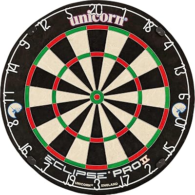 Unicorn Eclipse Pro 2 Dartboard Flat Rotatable Number Ring 455mm 38mm