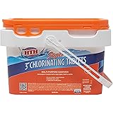 HTH 42042 Super 3" Tablets Swimming Pool Chlorine, 5 lbs