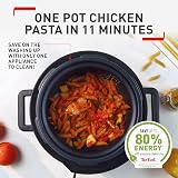 Tefal Turbo Cuisine Electric Pressure Cooker 10-in-1 4.8L 1000W Black view 3