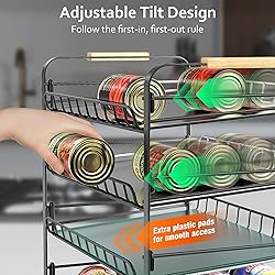 MAXIFFE 4 Tier Can Organizer for