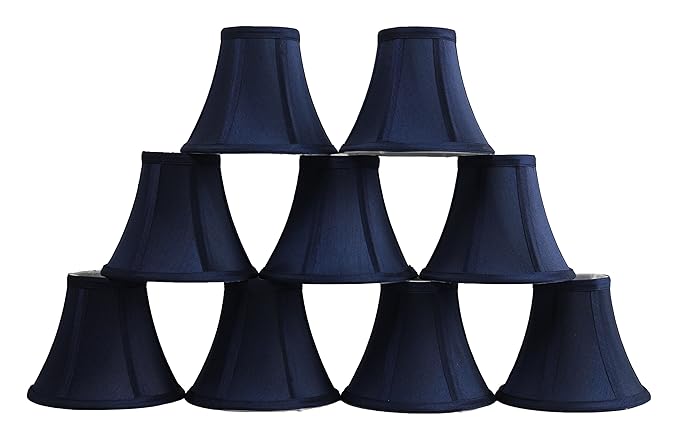Navy Chandelier Shades