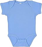 Rabbit Skins Baby Soft Short-Sleeve Bodysuit