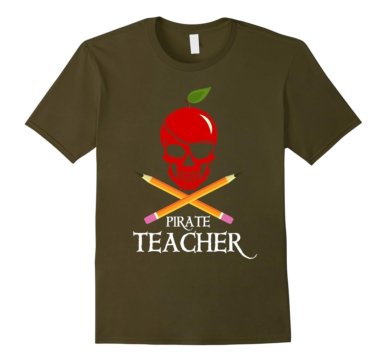 Teacher halloween shirt Pirate Teacher Shirt-ANZ