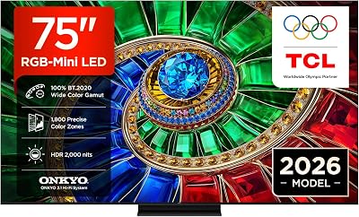 75RM7L – Smart TV RGB‑Mini LED 4K HDR10+ da 75", 2.000nit