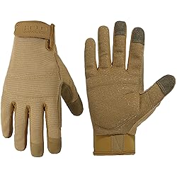 HANDLANDY Mens Work Gloves with Grip, Safety