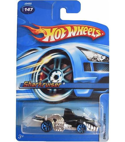 Amazon.com: Hot Wheels Sharkruiser Car, 1:64 Scale Die-Cast, Red