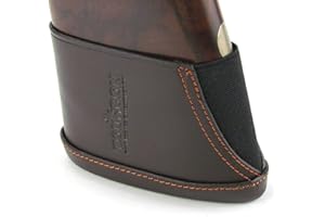Tourbon Shotgun Stock Extension Genuine Leather Recoil Pad -Large Size