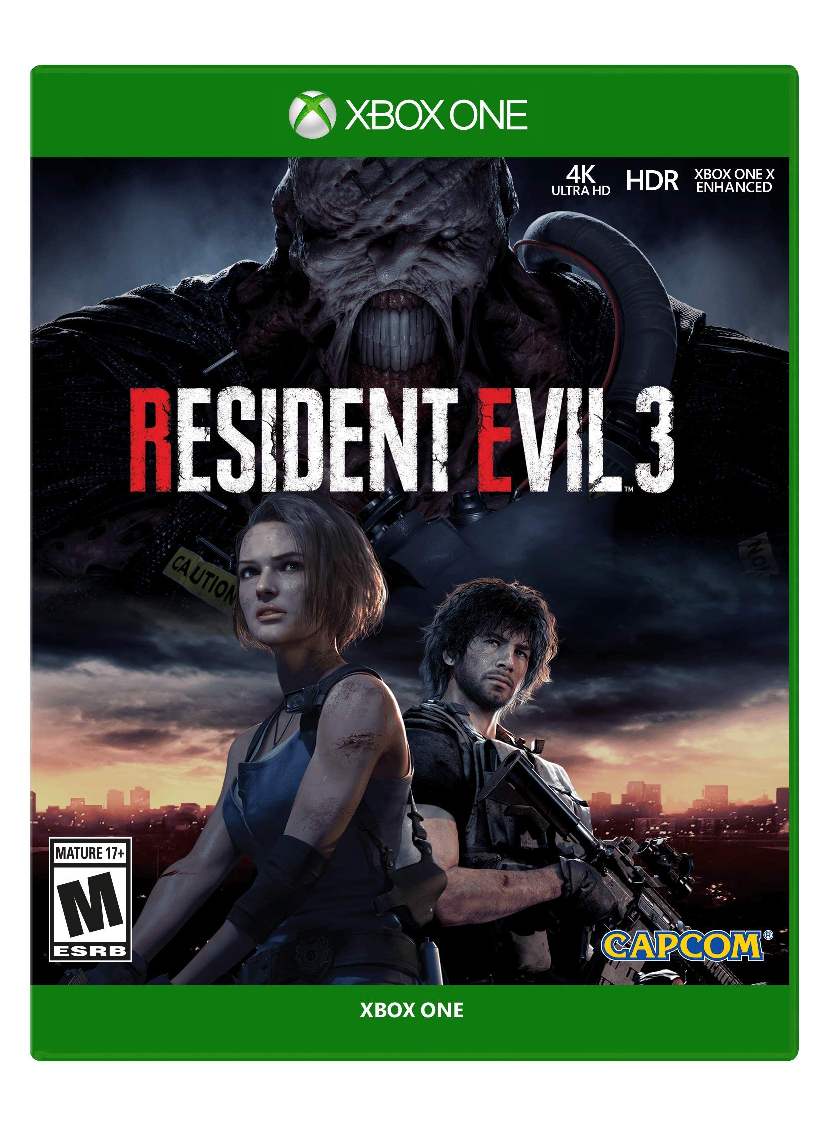 Resident Evil 3 - Xbox One Resident Evil 3 - Xbox One Xbox One PlayStation 4 Xbox One Digital Code