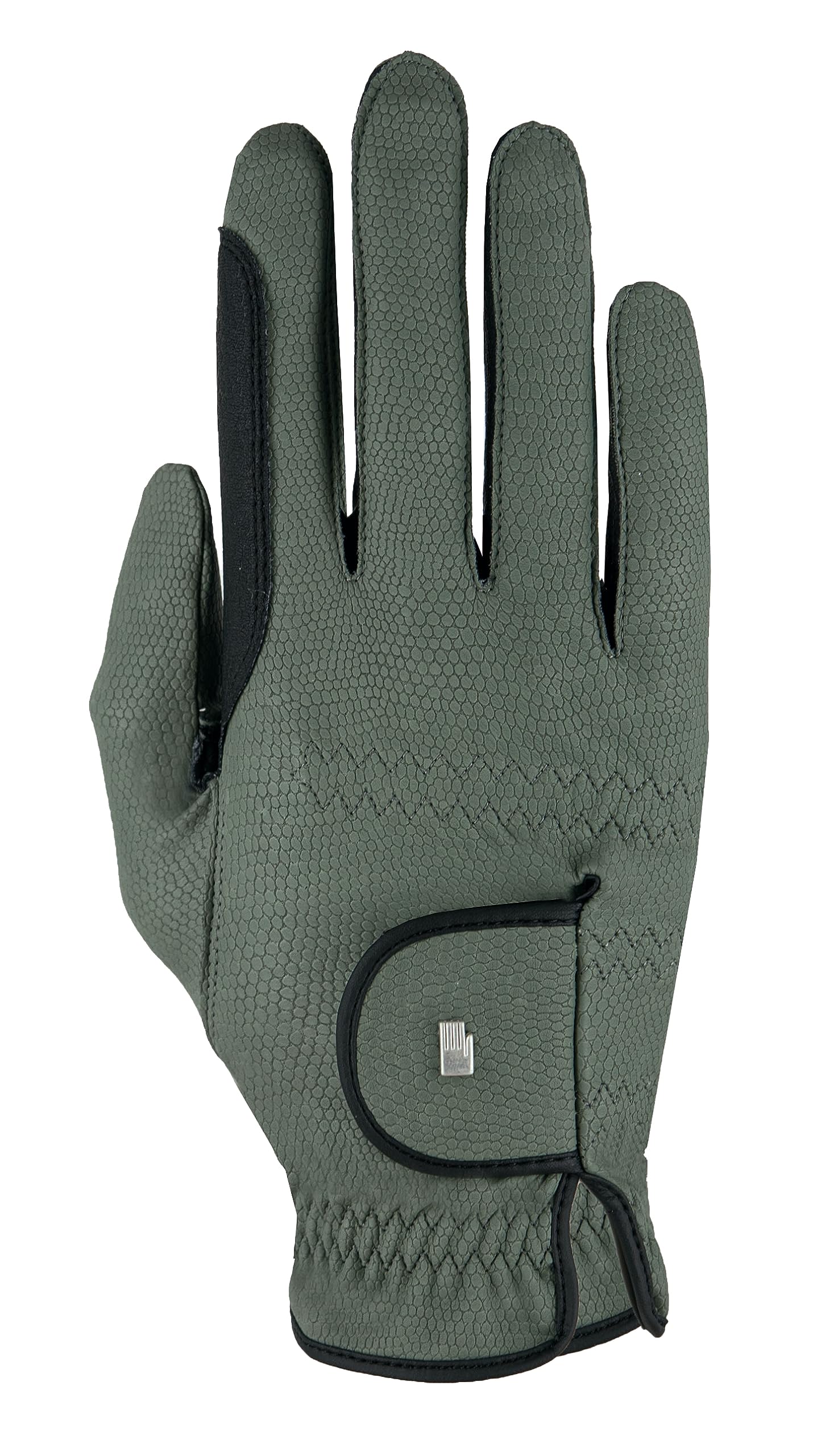 Roeckl Sports equestrian gloves MALTA, summer riding glove, laurel leaf 10