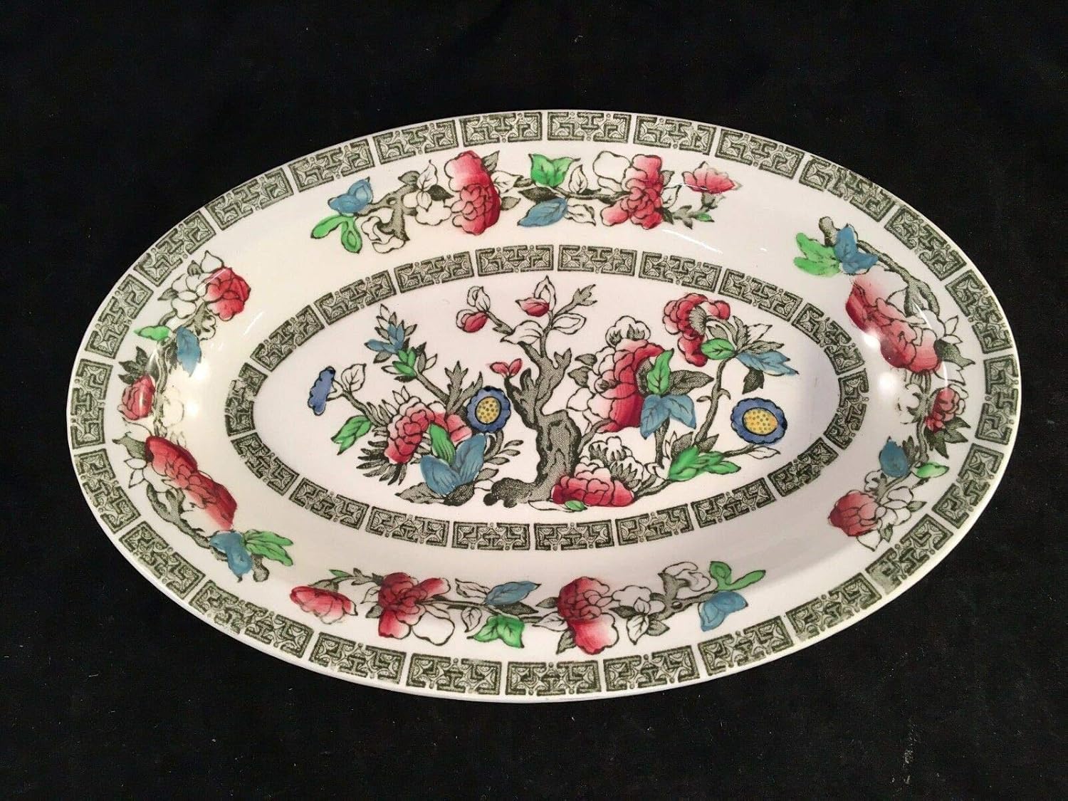 Johnson Bros England"Indian Tree" Serving Bowl 81/4" x 51/4" Amazon