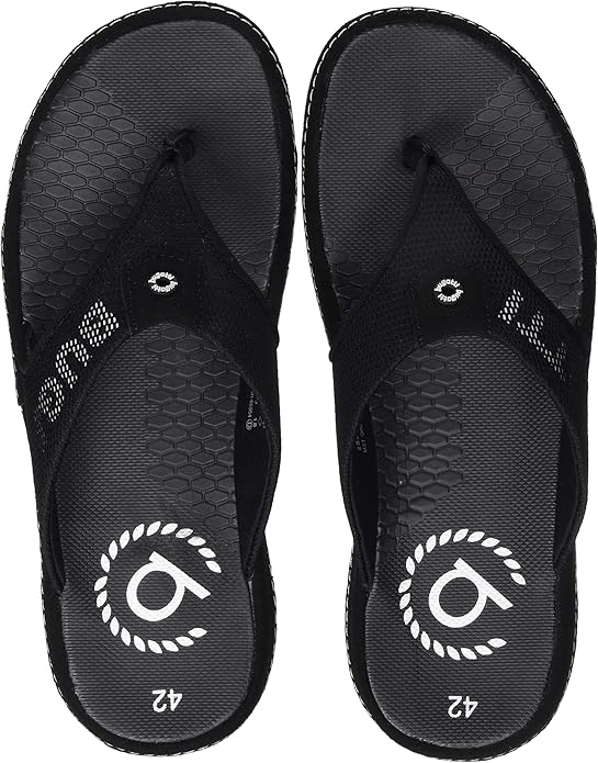 Amazon.com | bugatti Men's 321735826900 Flip Flops, Black (Schwarz 1000), 6.5 UK | Sandals