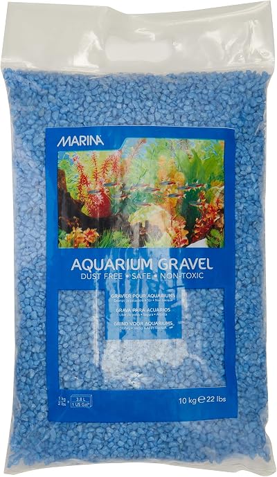 Marina Decorative Aquarium Gravel Surf Blue 10 Kg