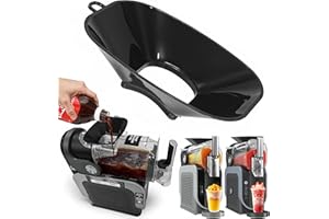 ONSLOWE Anti-Splash Flow Hood For Ninja Slushie Machine FS301/FS300 - Liquid Guide Cover - Ninja Slushie Machine Accessories - No Spills When Pouring Beverages/Fruit Juices - Tool-Free Installation