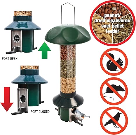 Roamwild Pestoff Squirrel Proof Bird Feeders Dried Mealworm