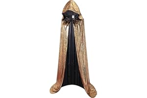 OurLore Unisex Full Length Hooded Cape Halloween Christmas Cloak