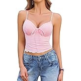 Avidlove Lace Camisole Tops for Women Sexy Tank Cami Spaghetti Strap Bralettes Cute Going Out Top