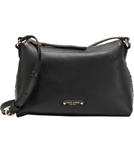 Cole Haan ビジネスバッグ　レディース　ブラック Cole Haan Women's Elizabeth Crossbody, Black: Handbags: Amazon.com