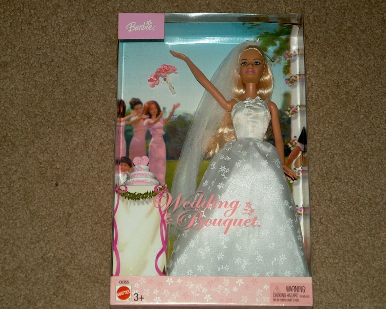 barbie bride cake