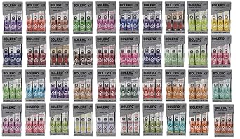 Bolero Sticks Kennenlernpaket mit 57 Sorten + Increase Shaker 600 ml