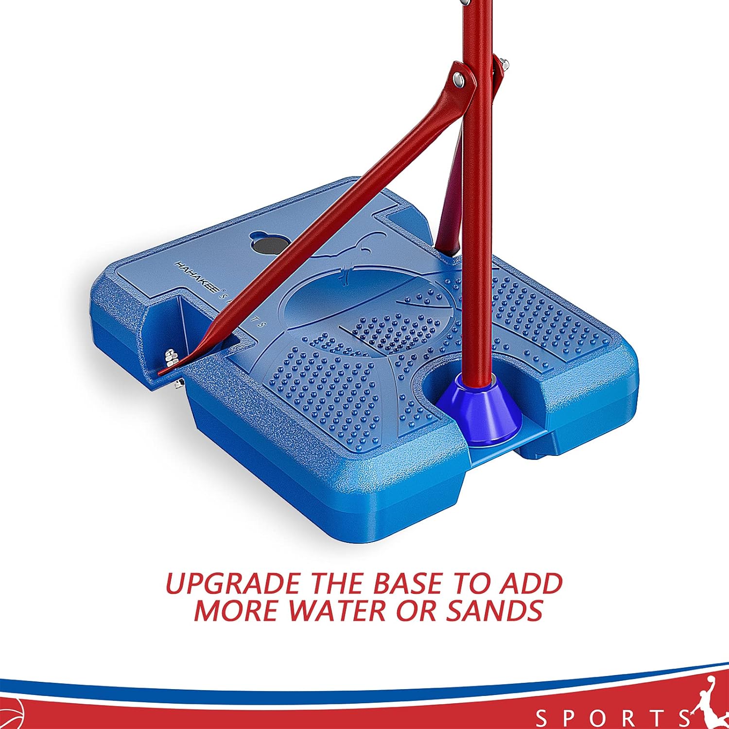 HAHAKEE Basketball Hoop for Kids,Height-Adjustable 3.2FT-5.4FT,Indoor and Outdoor for Boys and Girls,Easy Assemble: Toys & Games