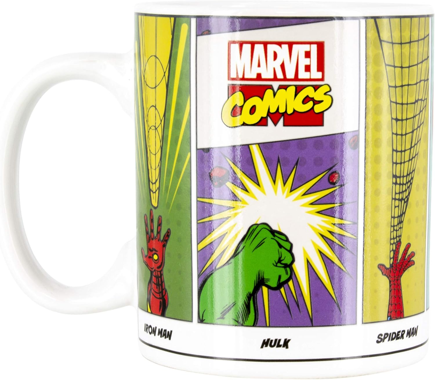 Marvel Comics Super Powers Mug Heat Change Coffee Mug Officially