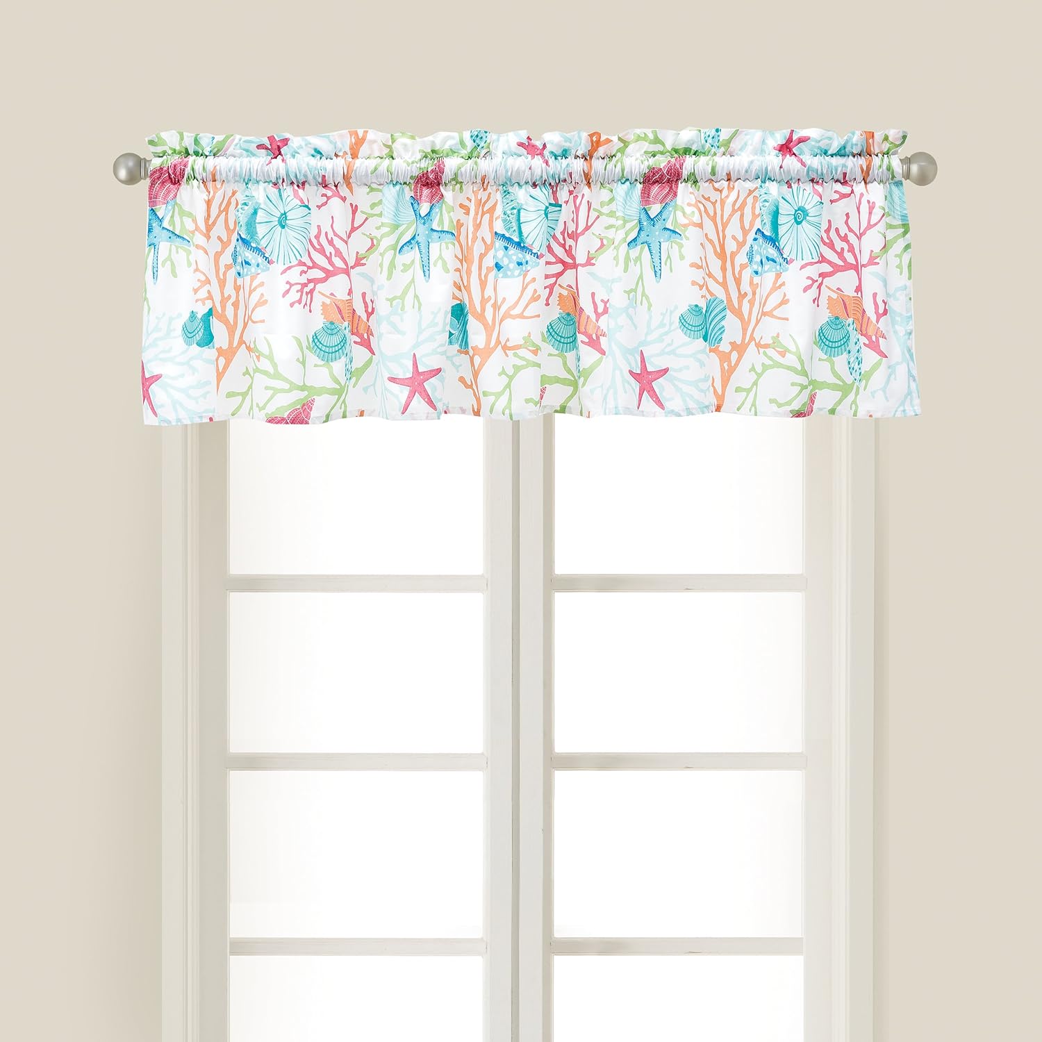 Garden Curtains Window Treatments Hardware Caribbean Blue Window