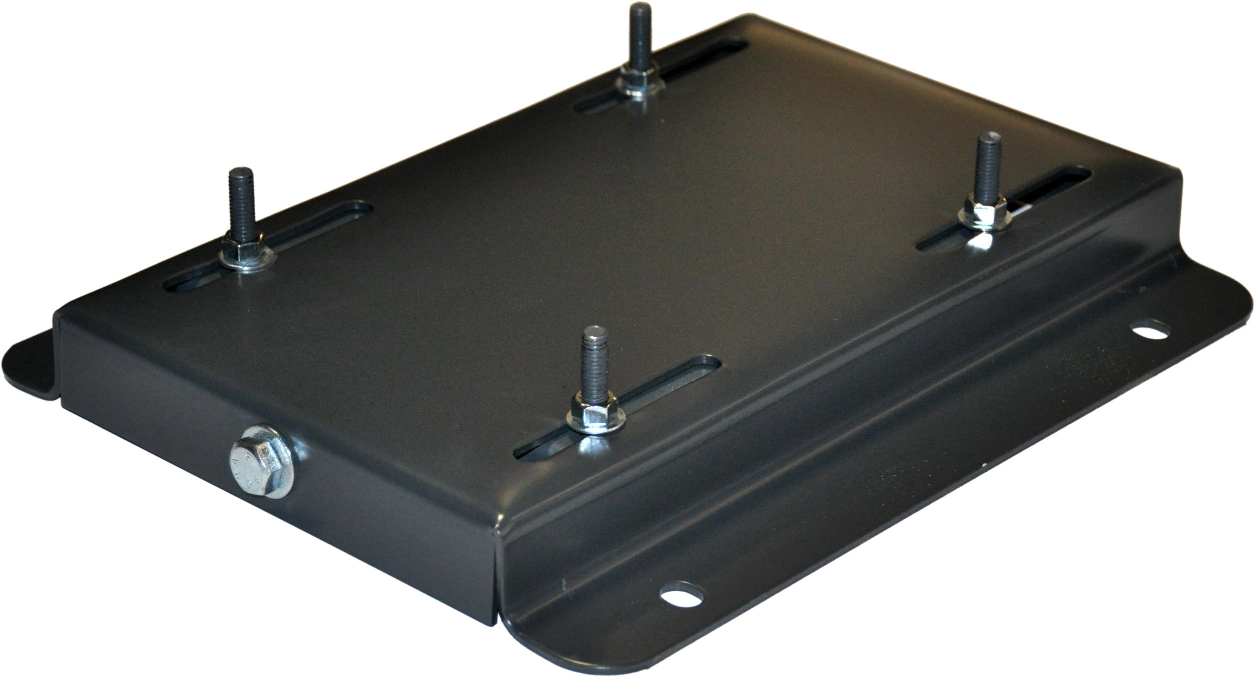 Adjustable Steel Motor Mounting Base, For NEMA Frames 215T/215, Bolt Size 3/8 Inch, Length 15 Inches, Height 1 3/4 Inches, Width 12 1/2 Inches
