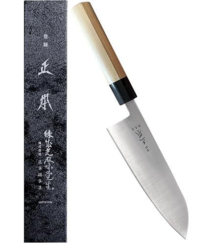 Amazon.com: MASAMOTO VG Japanese Santoku Knife 7