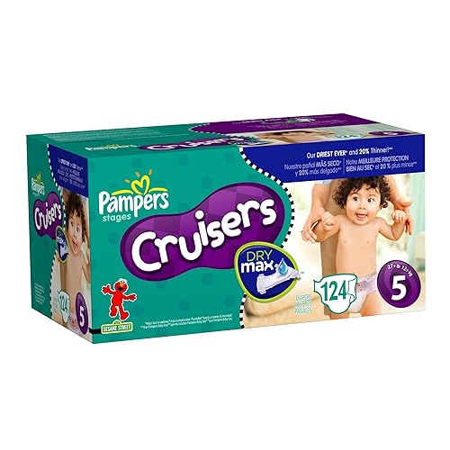 Pampers Cruisers Dry Max Diapers Size 124 Count in Oman Whizz - Main Image