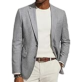 PJ PAUL JONES Mens Casual Blazer One Button Sport Coats Lightweight Business Suit Jacket