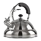 Chef's Secret KTTKC Surgical Stainless Steel Tea Kettle with Copper Capsule, 2.75 quart