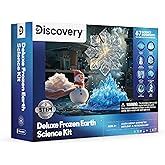 Discovery™ Frozen Earth Science Kit – 67 Experiments STEM Chemistry Lab for Kids| Grow Crystals, Make Snow & Slime, Ice Explosions & More| Educational Learning Activity Toy| DIY STEM Set Gift| Ages 8+