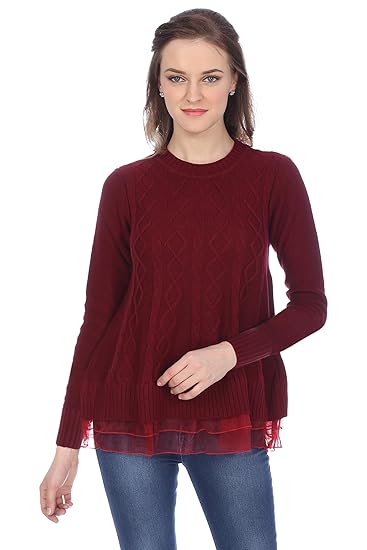 peplum sweater top
