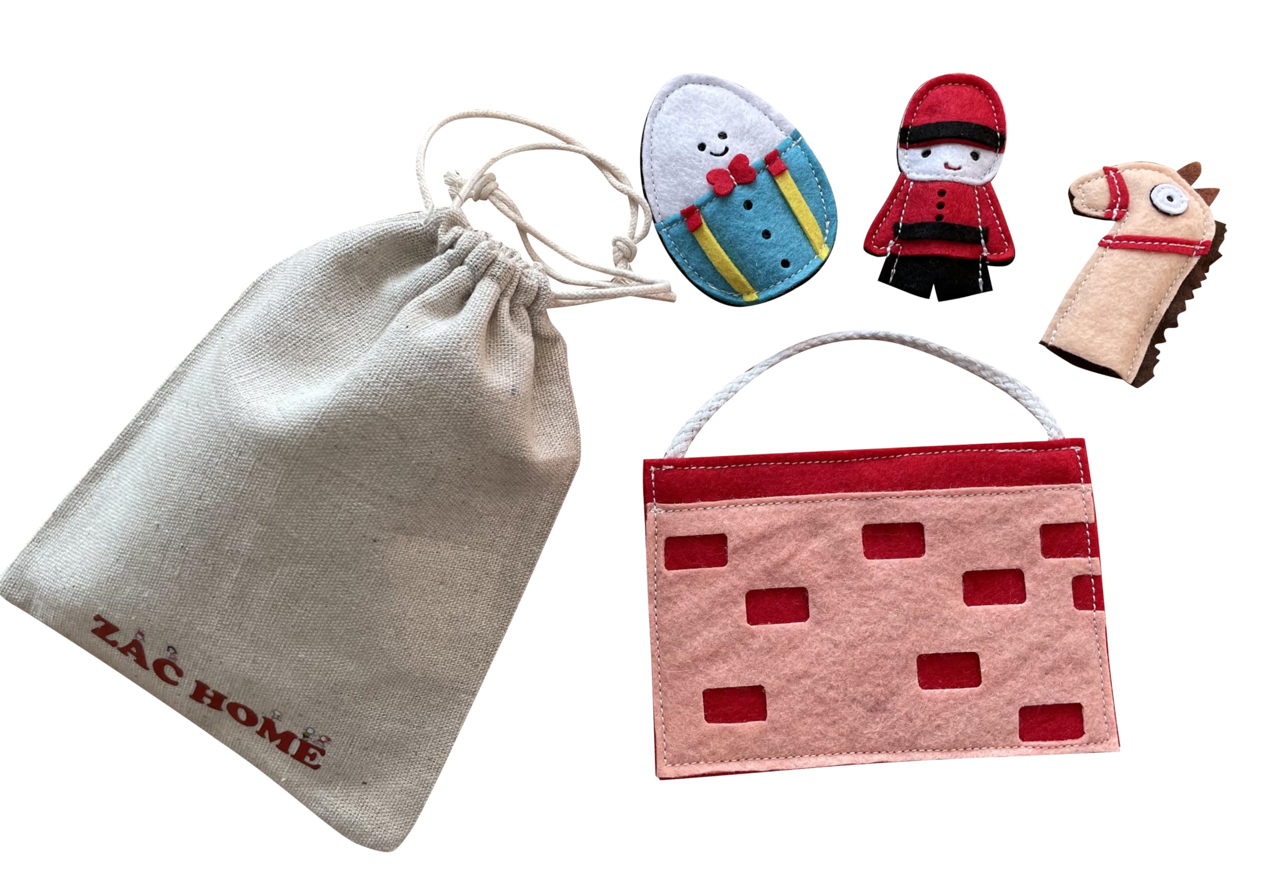 Humpty Dumpty Nursery Rhyme Finger Puppet