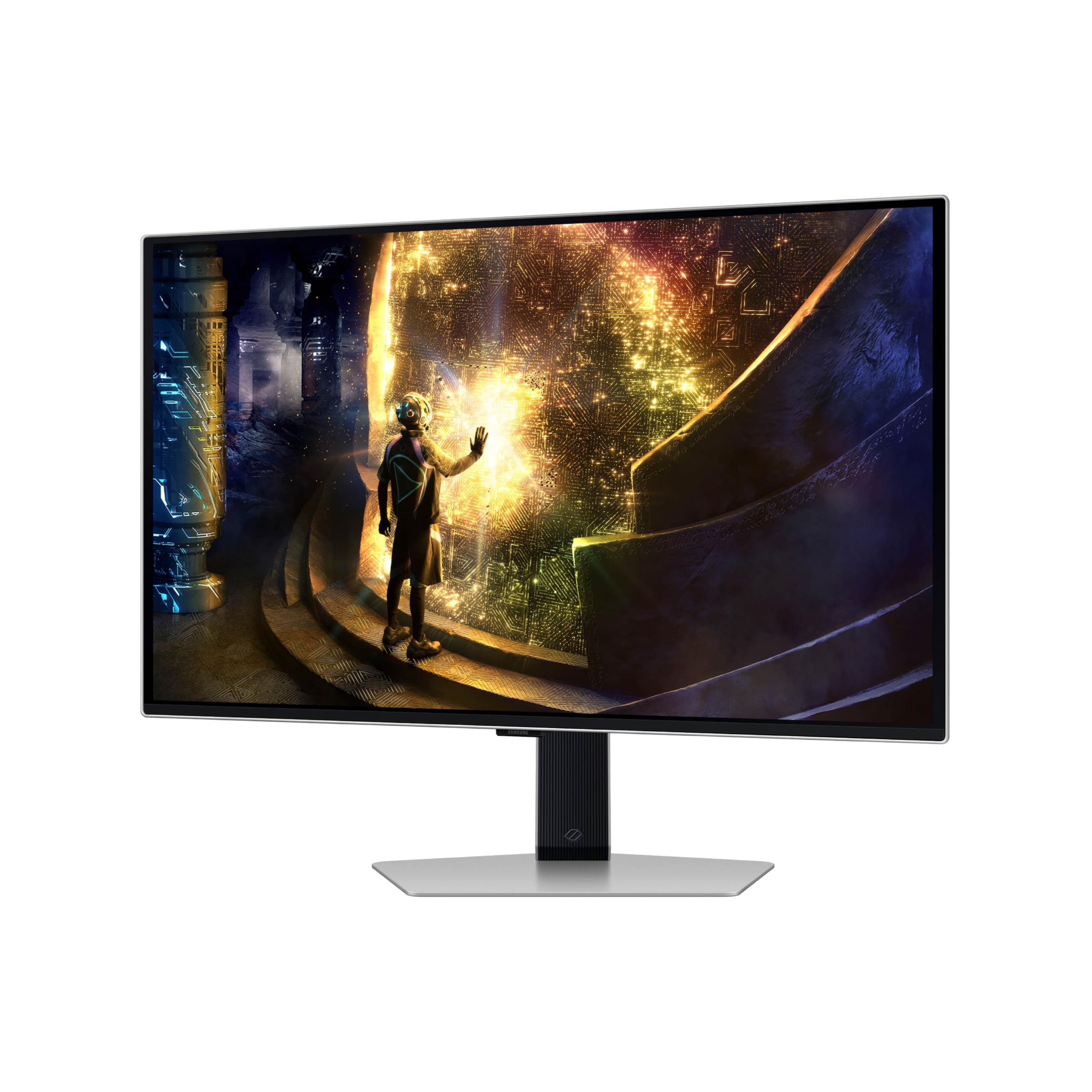 Samsung 27” Odyssey OLED G6 (G61SD) QHD & QD-OLED 240Hz 0.03ms FreeSync Premium Pro Gaming Monitor with Sleek Metal Design, 3 Year Warranty, US, LS27DG610SNXZA