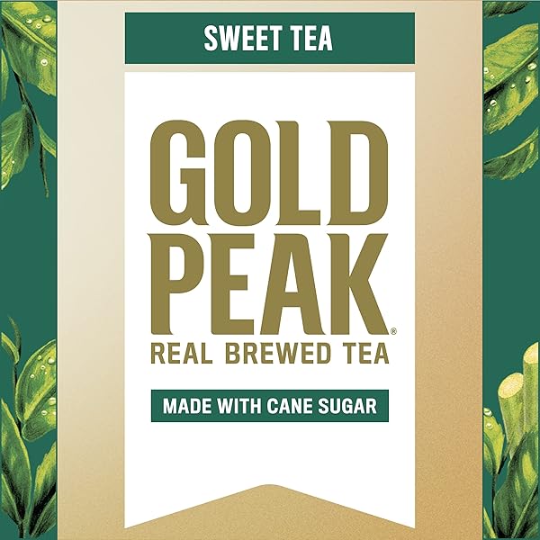 GOLD PEAK TEA, SWEET TEA, 16.9 FL OZ, 6 PACK