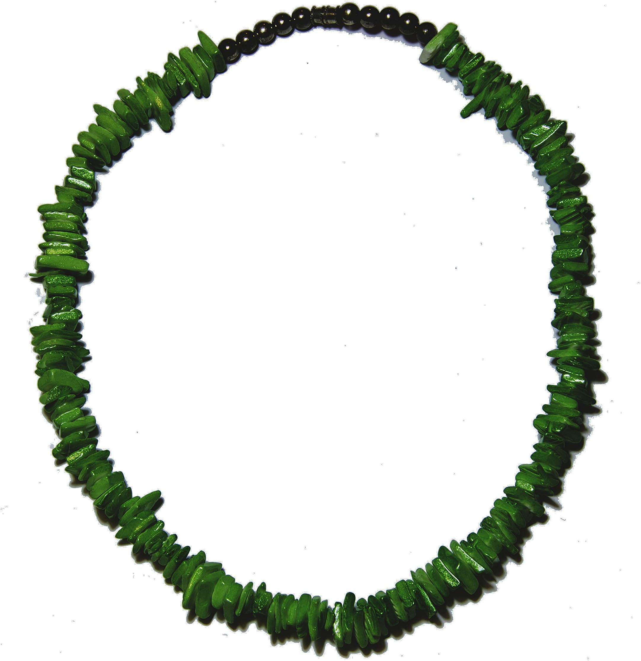 DILMENLLC PUKA Shell Necklace Choker from Real Shell 18" INCH