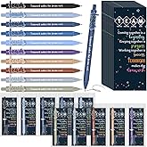 Geyoga 20 Sets Team Appreciation Gifts Bulk Ballpoint Pens with Teamwork Cards for Employee Coworker Staff Group Members Volunteer Office Supplies
