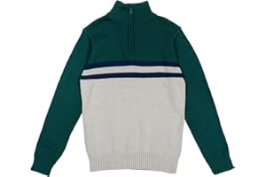 CozeeME Half Zip Long Sleeve Sweater Little Kid to Big Kid