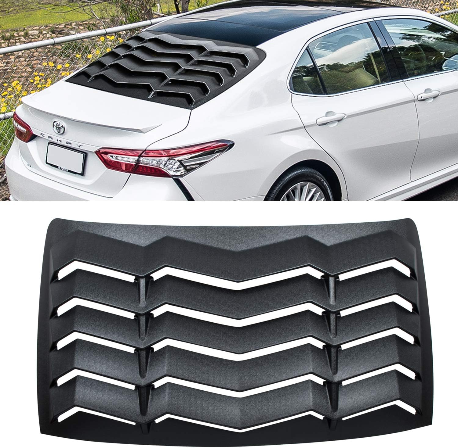 GT Lambo Style Rear Window Louver for Toyota Camry 2018