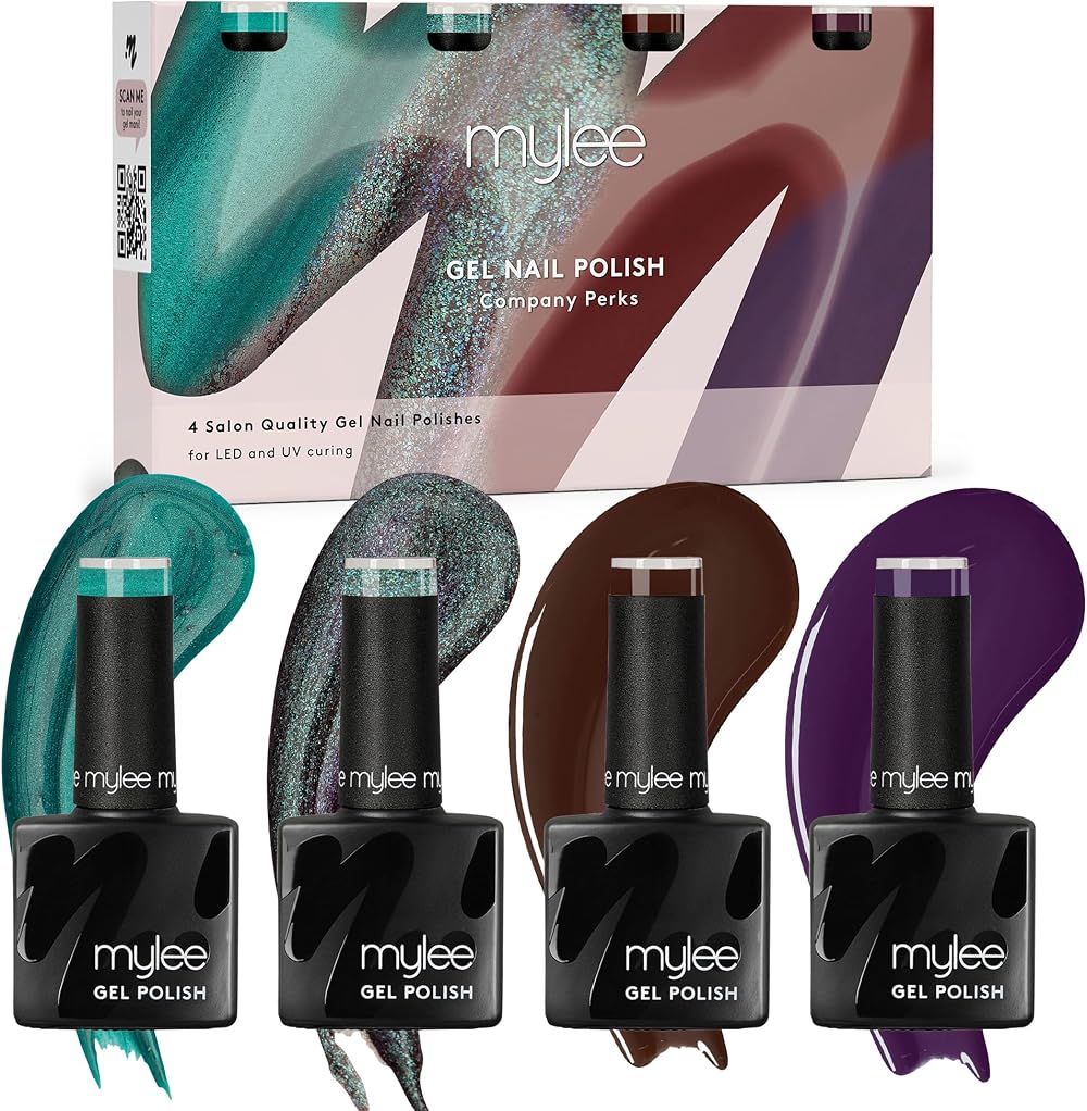 MYLEE Gel Polish Quad Set 4x8ml Autumn/Winter UV LED Soak Off