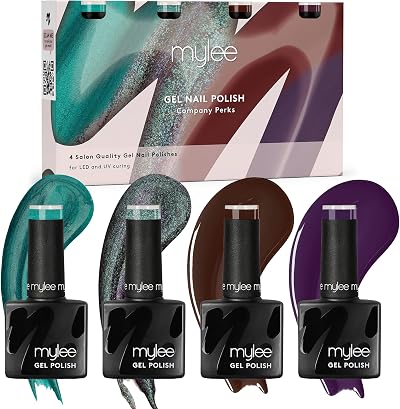 MYLEE Gel Polish Quad Set 4x8ml Autumn/Winter UV LED Soak Off