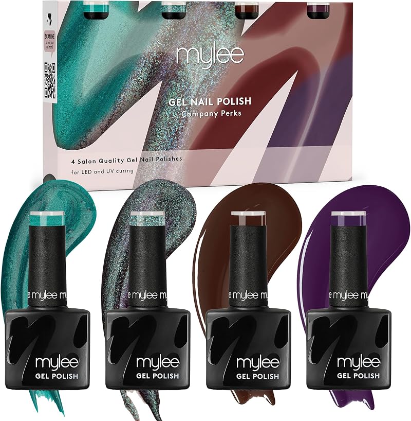 MYLEE Gel Polish Quad Set 4x8ml Autumn/Winter UV LED Soak Off