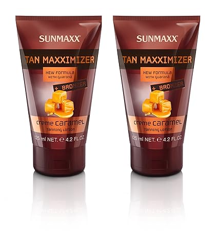 Sunmaxx Creme Caramel mit Bronzer Lotion 2 X 125 ml im Sparpack